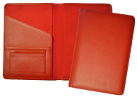 Red  Blank Leahter Journal Books